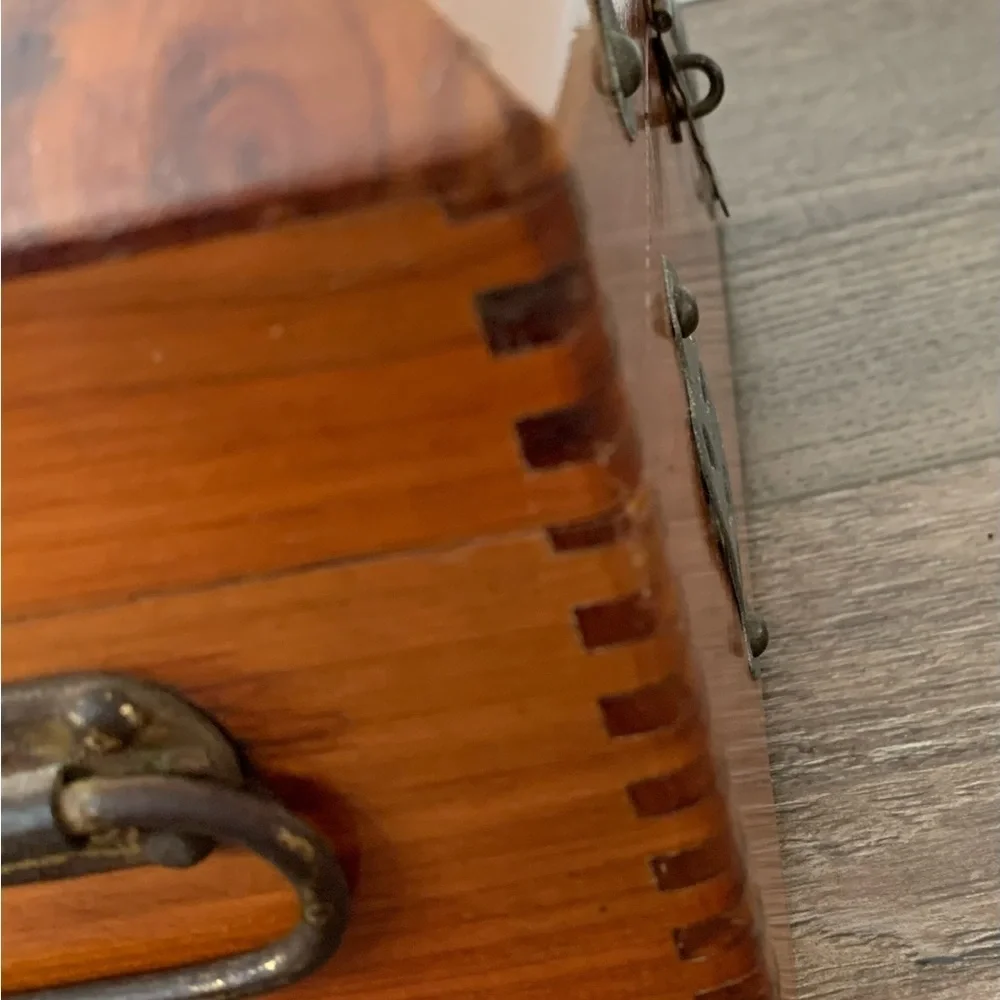 Vintage Mc Grae New York Wooden Box